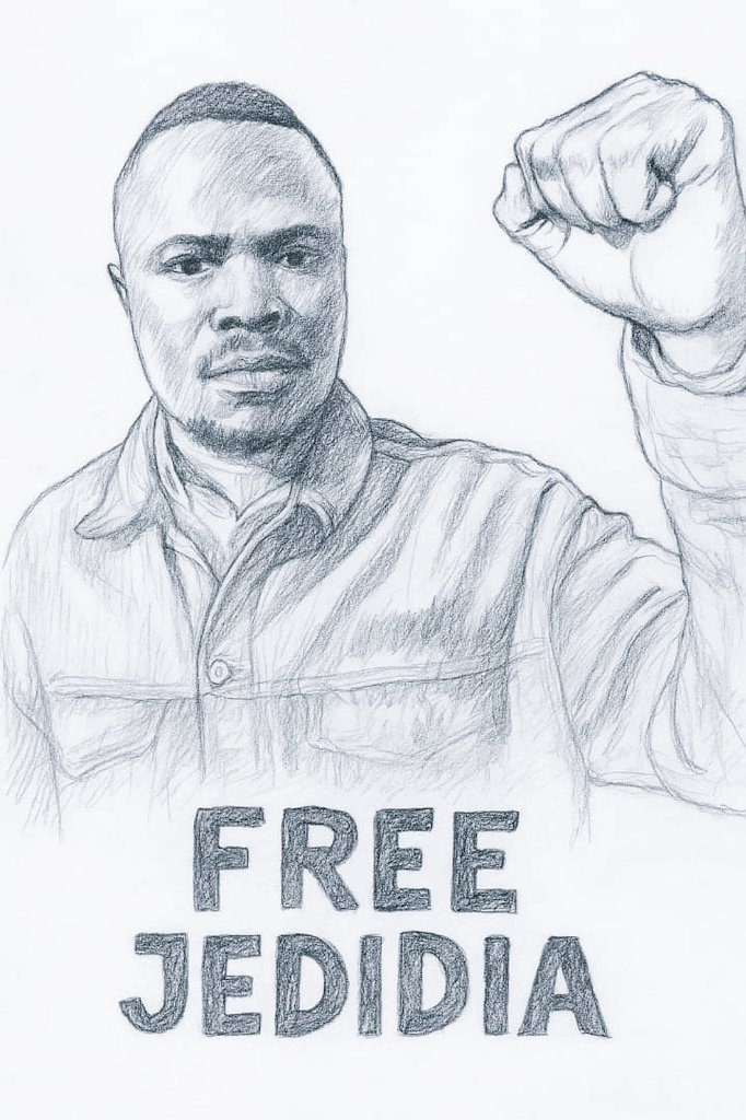 #FreeJEDIDIA <a href="/jedidia_mabela/">Jedidia Mabela</a> #FREELuchaKISANGANI
L'activisme N'est pas un crime en RDC !
Nul ne devrait être condamné pour avoir dit la vérité ! Mais face à l'oppression, dire la vérité est un acte héroïque ! #Ensemble ✊🏾
Force à Toi, l'intrépide !