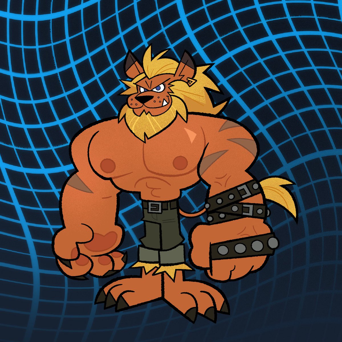 Leomon fanart hiii