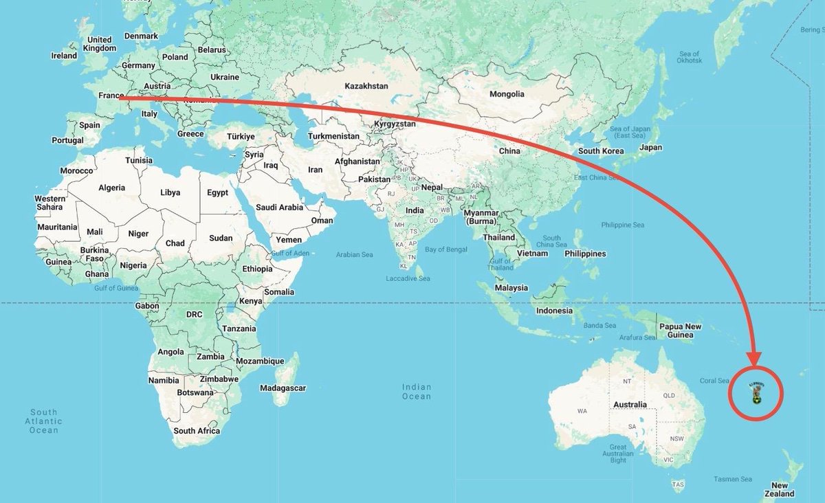 🇳🇨 AS Magenta, the New Caledonian club set to represent the territory in the Coupe de France, will have home advantage in the seventh round.

That means a mainland team will make a journey of almost 17,000km each way to New Caledonia, the furthest participating territory from