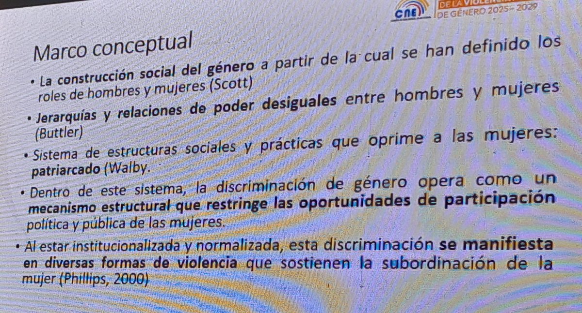 ArturoCabreraP's tweet photo. #prevención_violencia_política_género  #Ecuador @cnegobec 
El Plan tiene 4 ejes:

• Educación, formación y 
sensibilización, porque con 
conciencia, sensibilización y 
conocimiento podemos combatir 
las raíces culturales de la 
violencia política de género https://t.co/vig1NeWMes