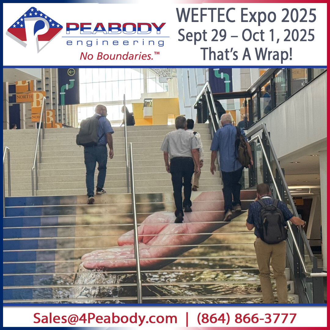 That’s a wrap on <a href="/WEFTEC/">WEFTEC</a>! 🎉 Huge thanks to everyone who visited our booth &amp; checked out our Peabody Tanks. Didn’t get a chance to stop by? No worries—visit our website for more info and keep an eye out for next year’s expo! 4peabody.com

#WEFTEC #WEFTEC25 #WEFTEC2025