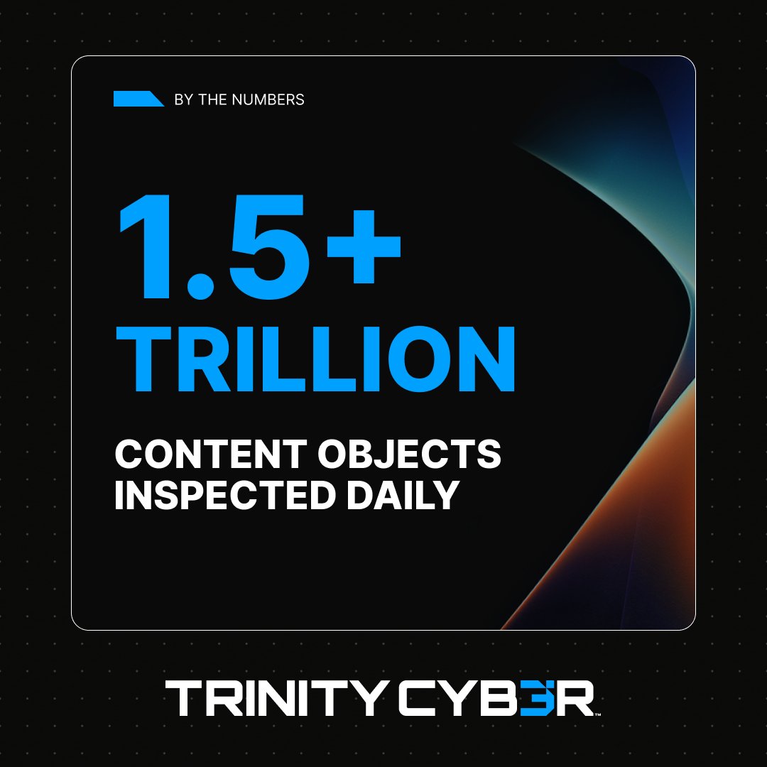 To Trinity Cyber, it’s about visibility, responsibility &amp; trust. Every byte inspected is a chance to catch what others miss and stop malicious threats before an incident. Full Content Inspection strengthens defenses that work as hard as you do. ✅  hubs.la/Q03L929S0