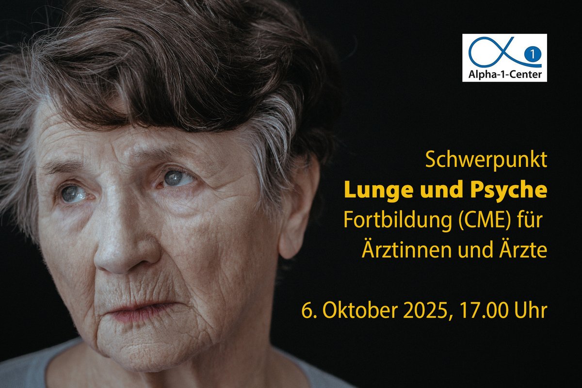 Wie Ärztinnen und Ärzte Betroffene unter Berücksichtigung der #Psyche unterstützen können, erläutern ausgewählte Referentinnen und Referenten in der CME-zertifizierten ärztlichen Fortbildungsveranstaltung am Montag, 6.10.2025. 
Anmeldung erforderlich t1p.de/fcxk6