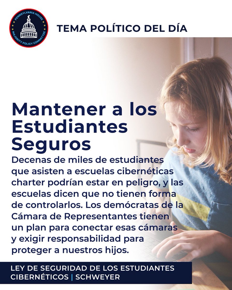 RepSamuelson's tweet image. Working for You means ensuring that all our students - whether they are physically in a school building or studying virtually - are in a safe environment, verified by the school entity through weekly wellness checks, which has been the law since 2024. #policypoint