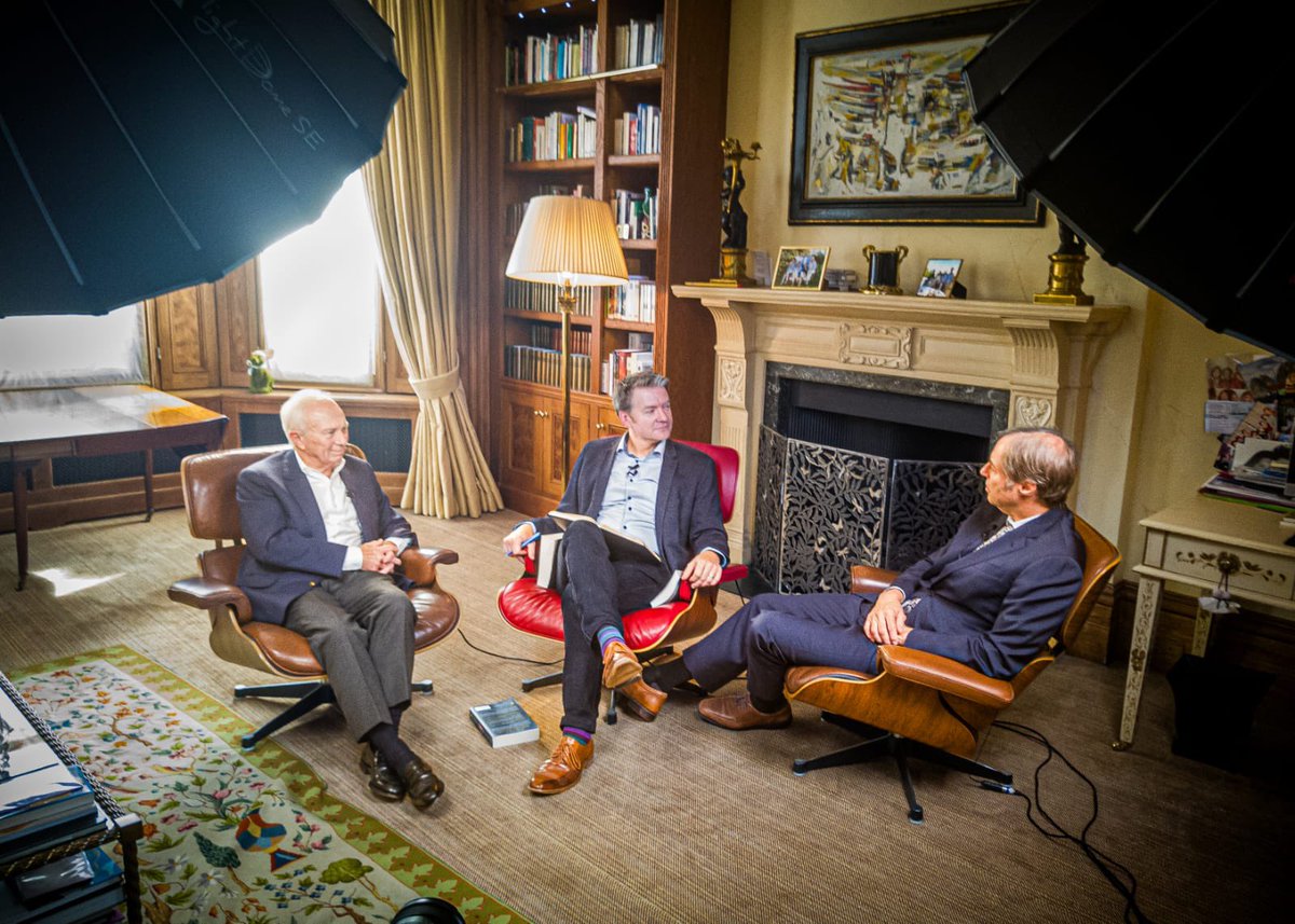 It’s been an exciting week of recording dialogues for future shows including Iain McGilchrist &amp; Anil Seth on ‘Brains, consciousness &amp; God’ and Stephen Meyer &amp; Michel-Yves Bollore on ‘The Great Reversal on science and God’.

I’m looking forward to bringing them to you via YouTube