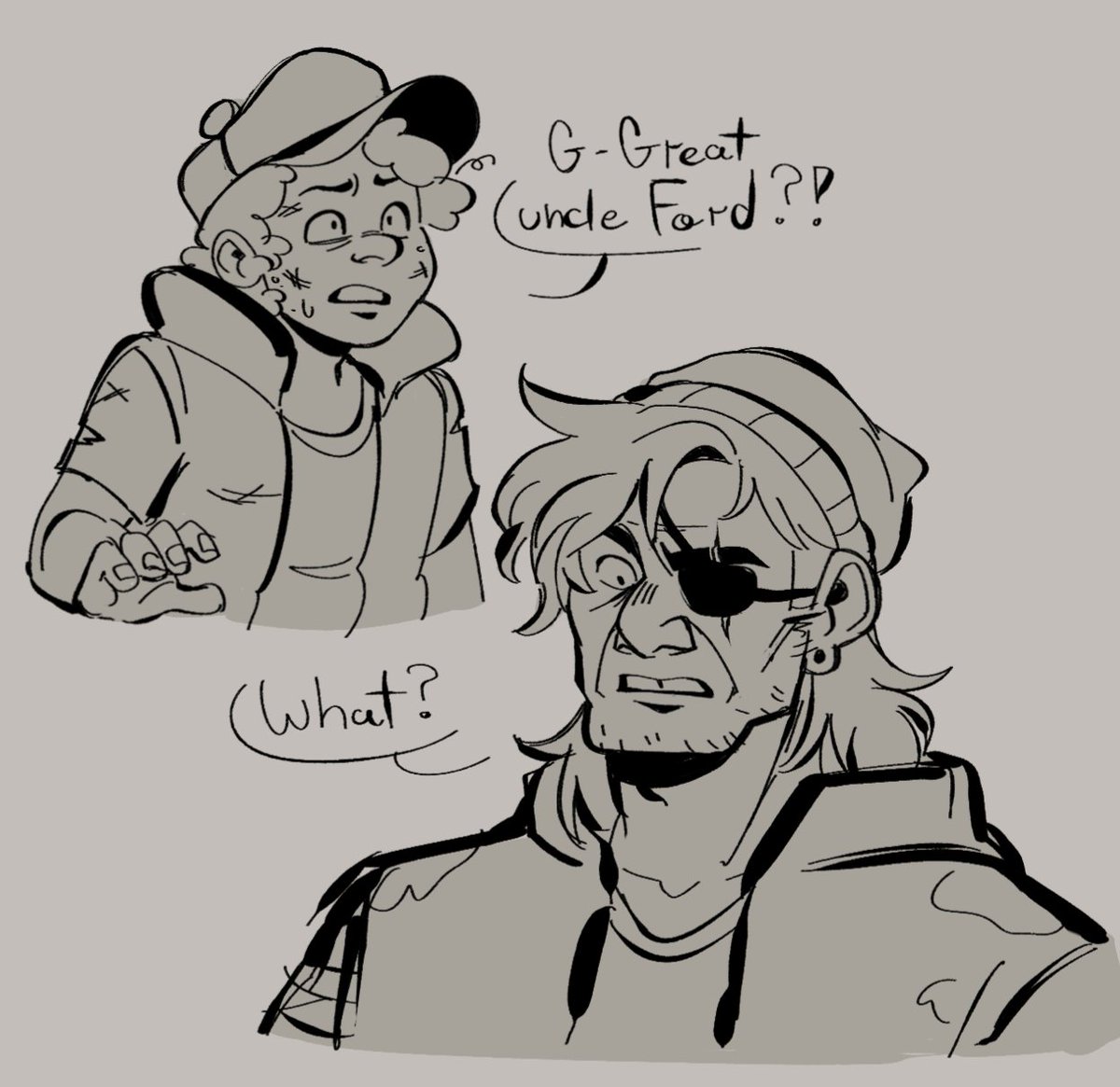 _Leo_arts's tweet photo. Drifting Stars AU but the roles are swapped 
#gravityfalls https://t.co/3aL4goy5SO