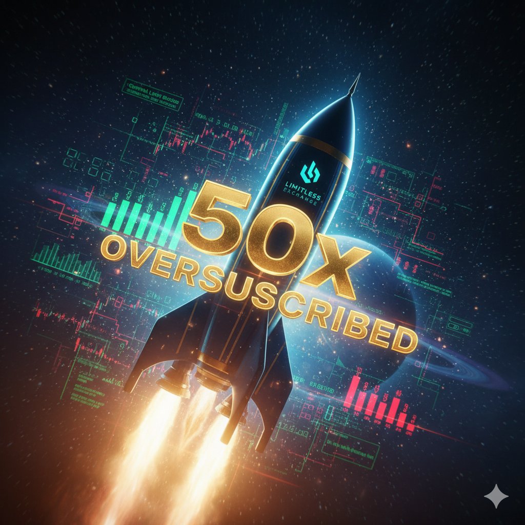 09eleven_'s tweet image. 🤯 50x OVER-SUBSCRIBED: Why "Smart Money" is Racing into @trylimitless  ($LMTS)
The market has spoken. Our recent IDO on Kaito Capital Launchpad was a historic success, raising over $50M and exceeding its target by 50x. This is not just hype—it's validation for the future of…