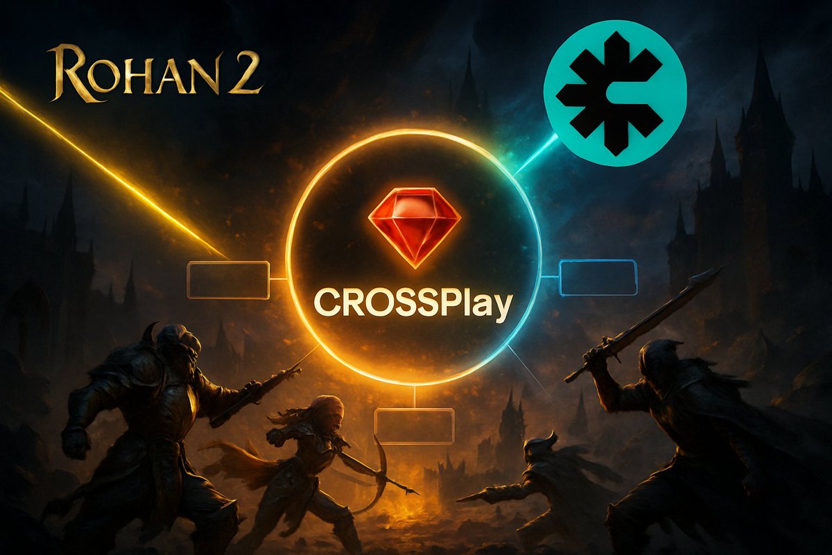 The #CROSSPLAY ecosystem in #ROHAN2 connects the game to a blockchain economy, using the RUBY currency to enable tokenization and sustainable trading of items and characters as NFTs. This unites traditional gaming with blockchain technology.
#CROSS  #CROSSWave #Yapping