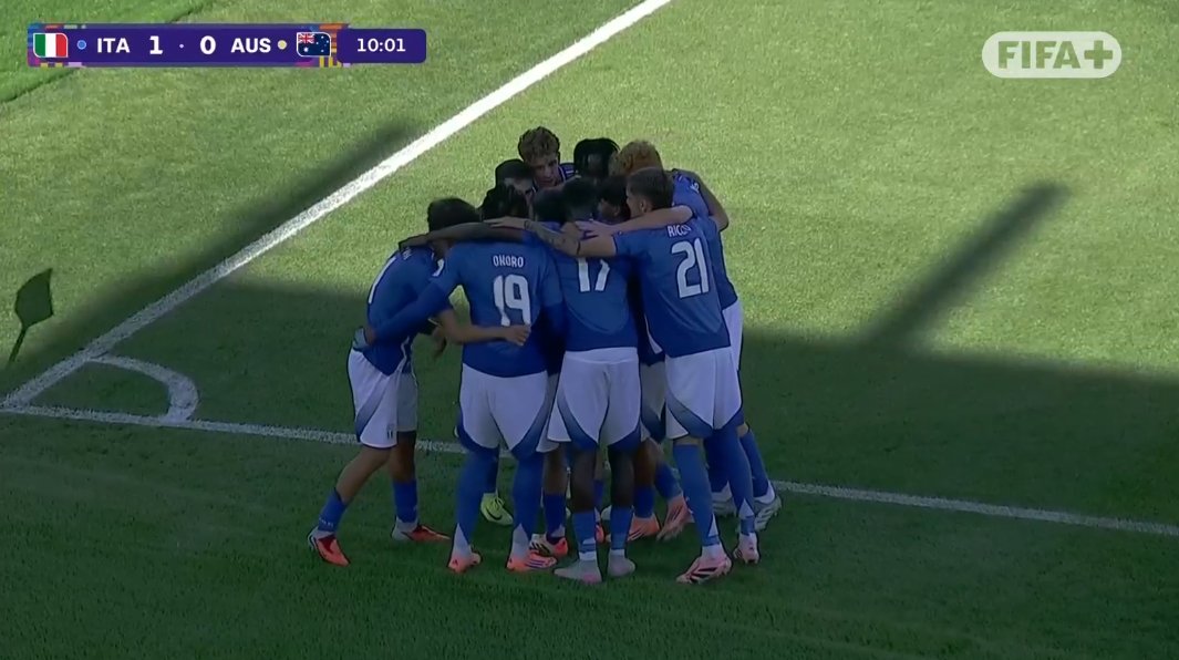 foet247europa's tweet image. A Mattia Mannini penalty saw Italy beat Australia 1-0 in Valparaíso. #U20WC #ITAAUS
