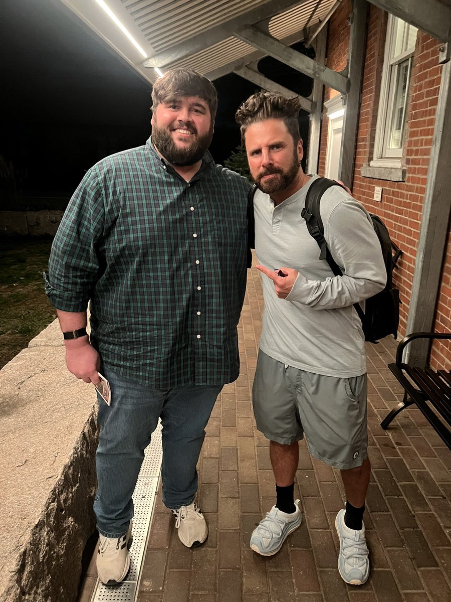 Got the chance to meet both James Roday Rodriguez and Kurt Fuller last night!

James and I are both more than ready for the Titans to figure things out.