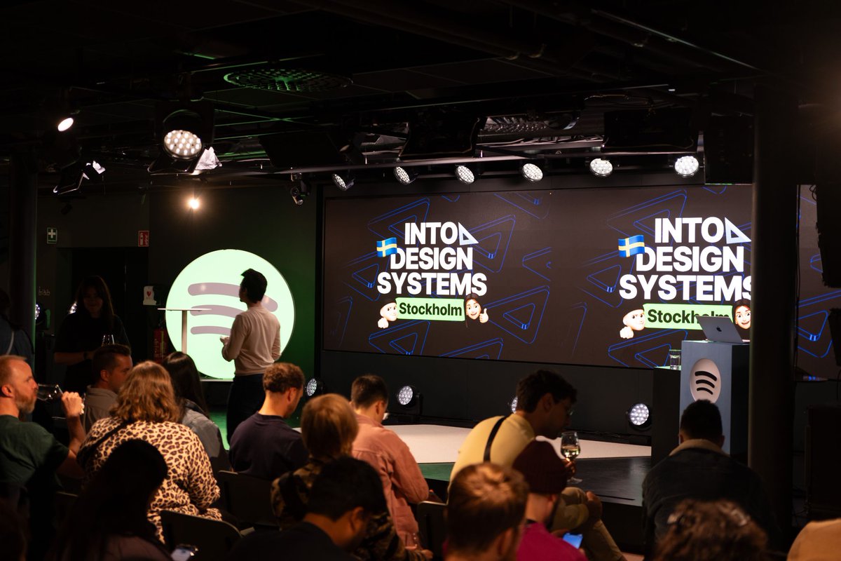 svorklab's tweet image. Me and 200+ Design System Friends at @Spotify 💚

Last week I had the incredible honor of hosting Into Design Systems @intodsconf at Spotify!

With presentations from @Spotify ,@IKEA and @figma 

Thank you everyone for making this event an unforgettable experience! 🫶