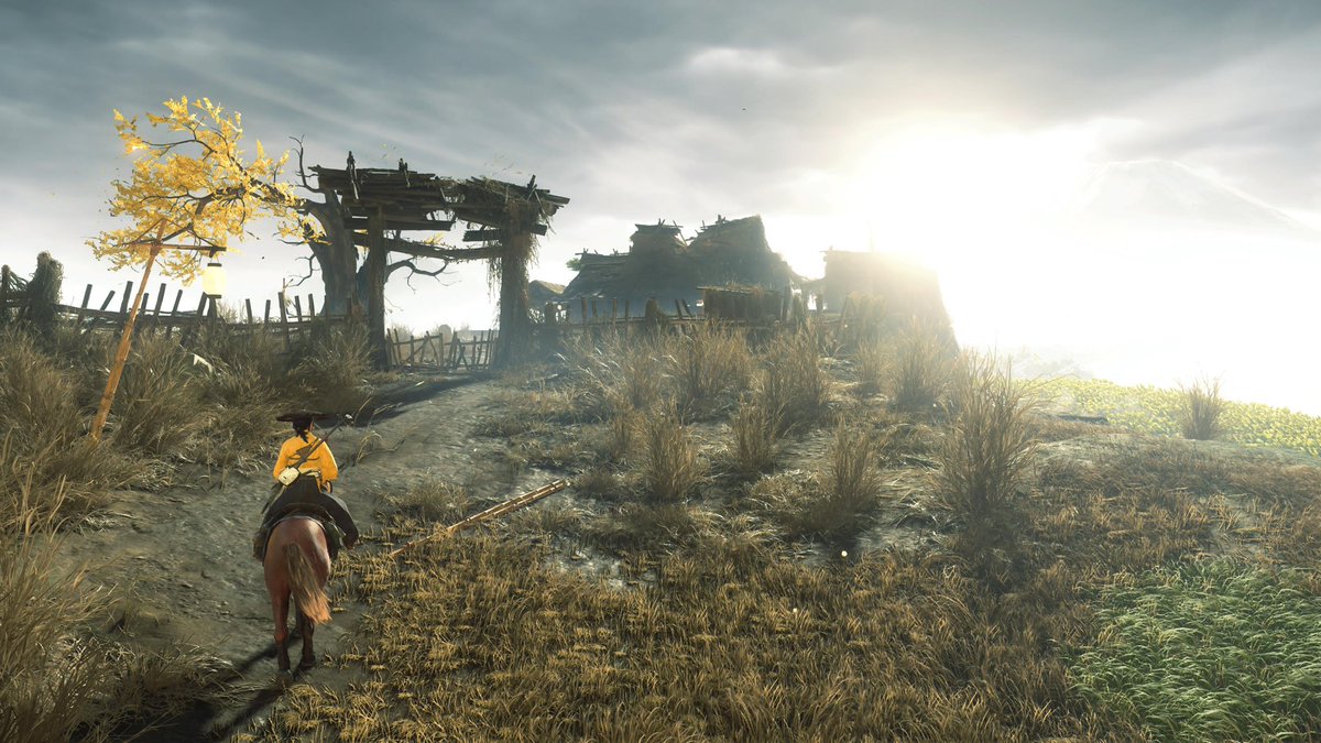 Crazy how beautiful #GhostofYotei is in motion with RT Pro mode on #PlayStation5Pro 

Awesome work by <a href="/SuckerPunchProd/">Sucker Punch Productions</a>