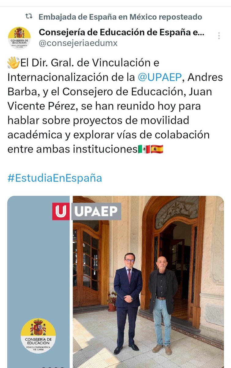RoseMary339172's tweet image. @UPAEP 
#EstudiaEnEspaña