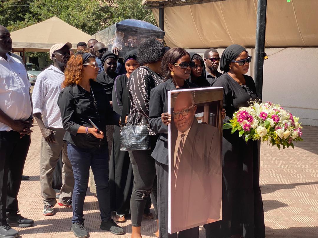 H.E. Josephine Lagu Yanga Pays Tribute to Her Late Brother, Prof. Eng. Benedict Sebit Joseph Lagu Yanga, in Cairo, Egypt
H.E. Josephine Lagu Yanga, Vice President of the Republic of South Sudan and Chair of the Service Cluster, together with family, friends, and the Madi