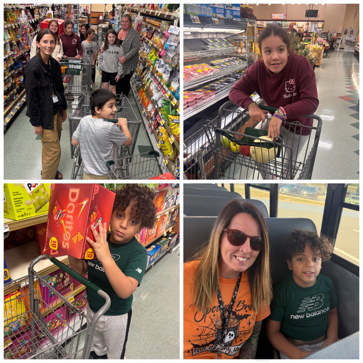 Mrs. Grasso’s first CBI trip of the year was a great success at ShopRite 🛒 #BarnegatINSPIRES