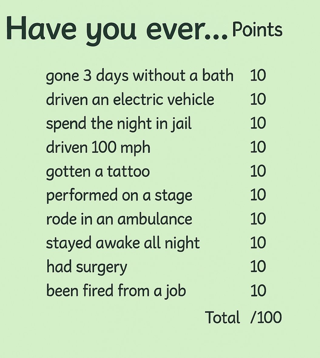 Only 40 for me.  You?