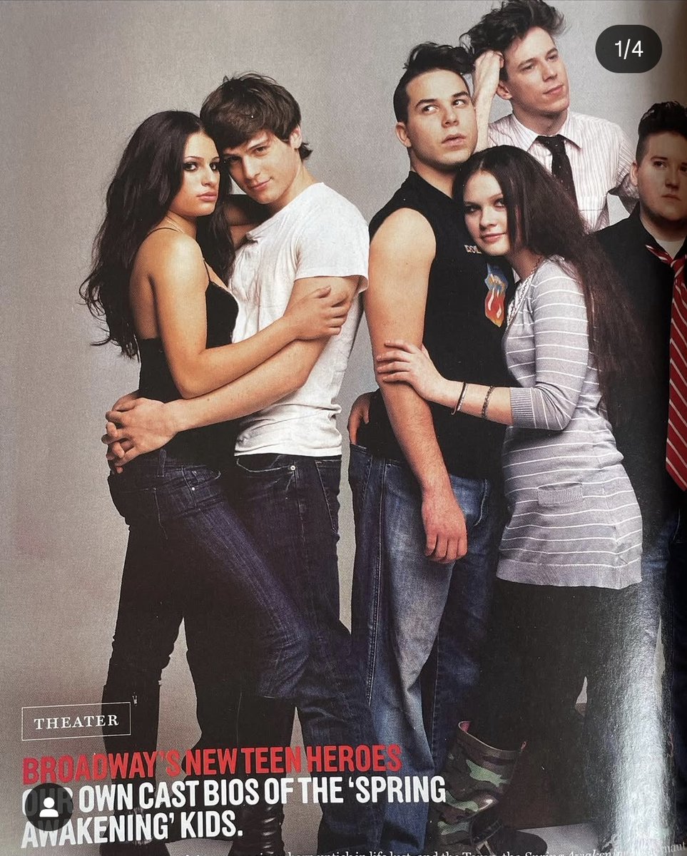 springwakemedia's tweet image. #SpringAwakening cast 💕
