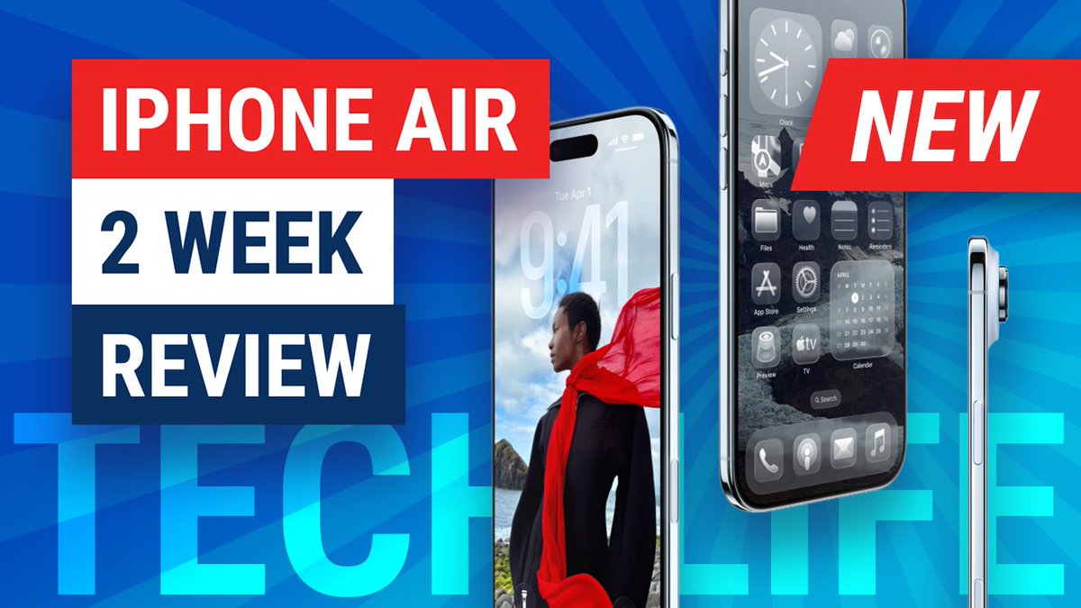 CarPlayLife's tweet image. Apple iPhone Air Hands-On Review 2025: Worth It or Skip?
iPhone Air 2025 review: Thin, lightweight, great battery, but single-lens camera may limit content creators.

carplaylife.com/review/apple-i…

#AppleCarPlay #CarPlay #AndroidAuto #TechReview #Autotech #CarTech #AutoReview