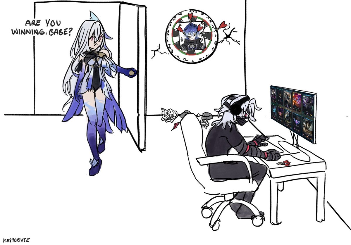 kei1obyte's tweet photo. dumb doodle after nic's pull stream the other day
#rerir #skirk #flins #skirerir https://t.co/FbaxOccmYl