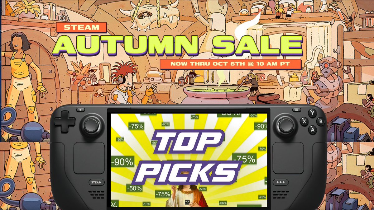 SteamDeckGaming's tweet image. My Autumn Steam Sale Recommendations Video is now live!
youtu.be/zUha75O5fng

#steamsale #steamdeck #SteamDeals