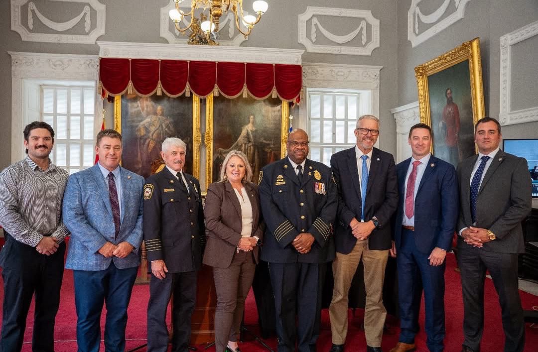 hfxfirefighters's tweet photo. Yesterday, Bill 158, the Fire Safety and Services Act, was introduced in the Nova Scotia Legislature.

We thank Minister Kim Masland and Minister John Lohr, along with the Nova Scotia Government, for taking this important step toward implementing the Fire Service Review recommendations — strengthening governance, improving consistency across the province, and putting firefighter health, well-being, and modern training first.

This legislation reflects years of advocacy following the tragic loss of Skyler Blackie and ongoing calls for safer training and stronger governance. Our work to strengthen fire fighter and public safety continues.

#hfxfirefighters