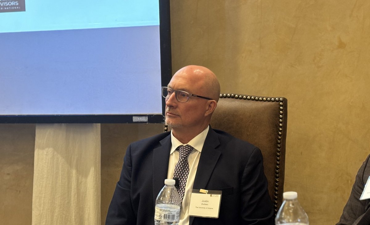 Appreciation to Justin Dutram of <a href="/uarizona/">University of Arizona</a> for bringing higher education and innovation perspectives to our investment profile discussion at our 20th anniversary celebration. Knowledge is key to growth! #Nogales20