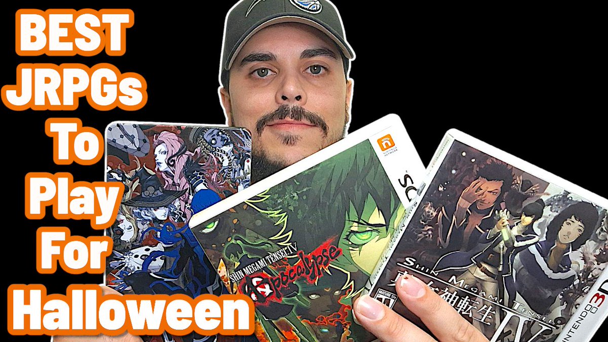 HandHeldGamer93's tweet image. NEW VIDEO! The Spooky Halloween 👻 🎃 season gives me an excuse to talk about my favorite JRPG games that are perfect to play right now in October! Of course, they&apos;re SMT games! Likes &amp;amp; RTs appreciated! Link to watch in comments!