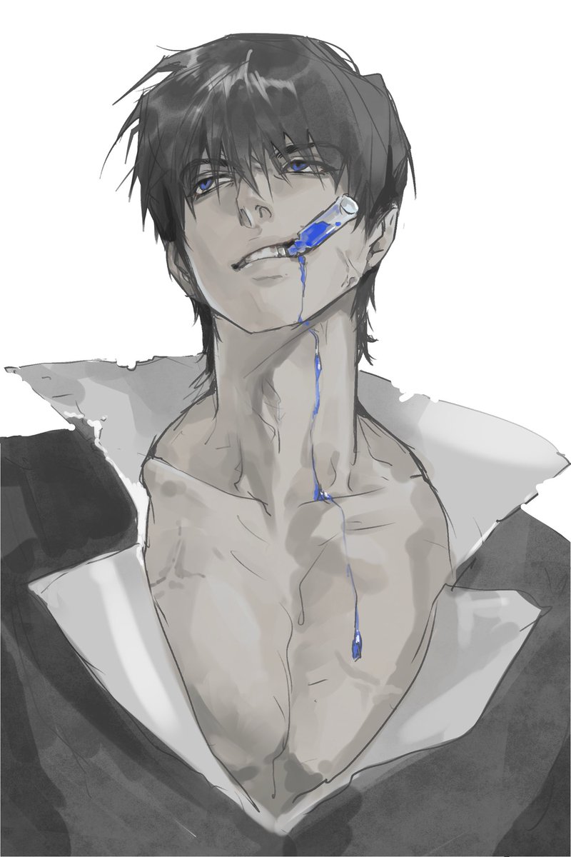 wenyaomo's tweet image. 流下来了 #trigun