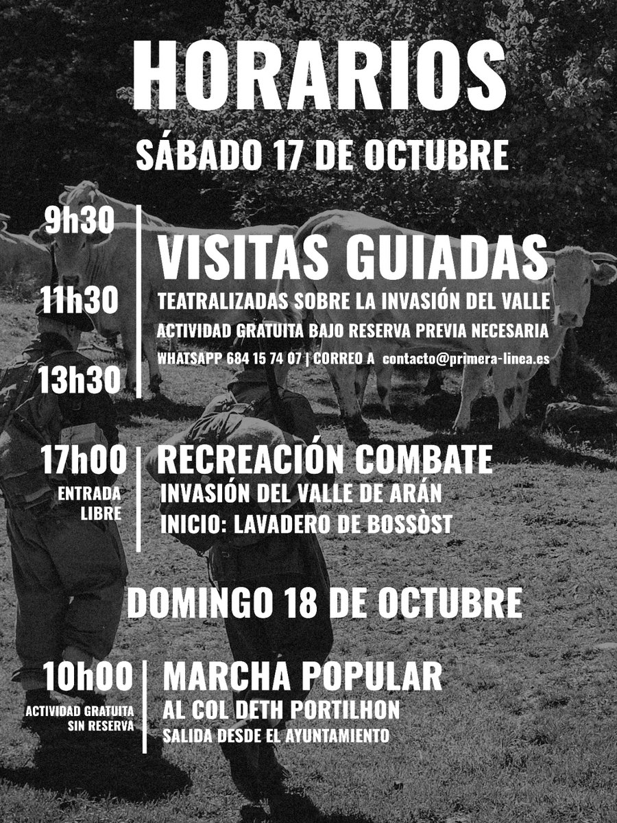 Bossòst revive la invasión del Valle de Aran de 1944 con una recreación histórica buff.ly/k7a90sL