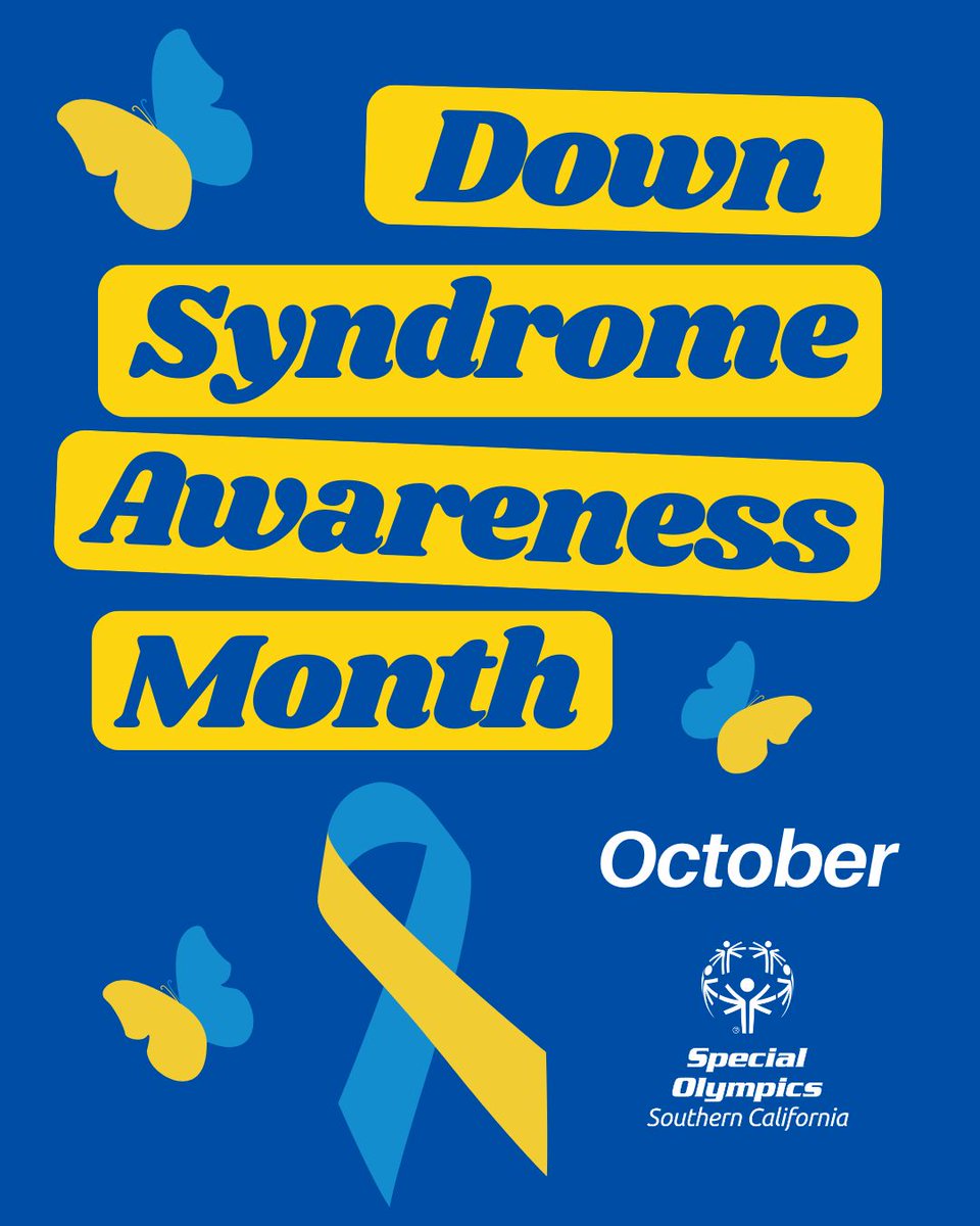 letr4sosc's tweet image. 🎗️ October is Down Syndrome Awareness Month. This month, we’re highlighting the voices and impact of people with Down syndrome. #Inclusion starts with education, awareness, and embracing our differences. 💛💙
#DownSyndromeAwarenessMonth #ChooseToInclude #WeAreSOSC