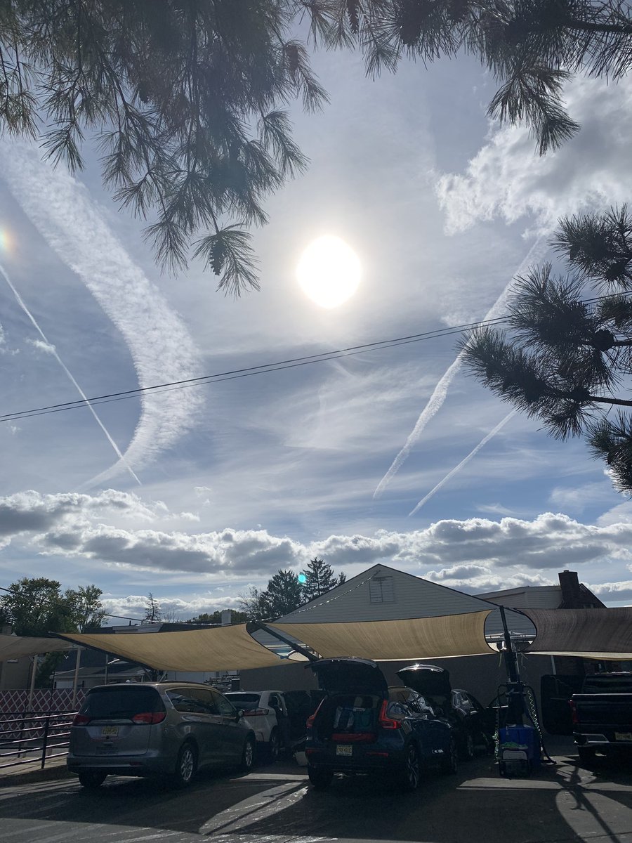 Michael15933389's tweet photo. @RobertKennedyJr 

What the fuck are they spraying us with https://t.co/kQ5VuYbNrv