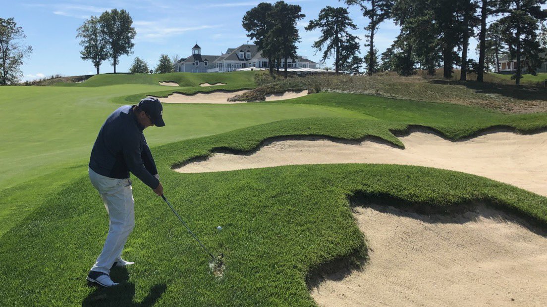 slicerdicer2's tweet image. The final round on a great New Jersey trip  at Metedeconk National Golf Club.  What a tremendous facility, from the range/practice area to the locker room/showers and the warm cookies n cream sugar cookies.  Not a blade of grass out of place and quick greens, honored to play.