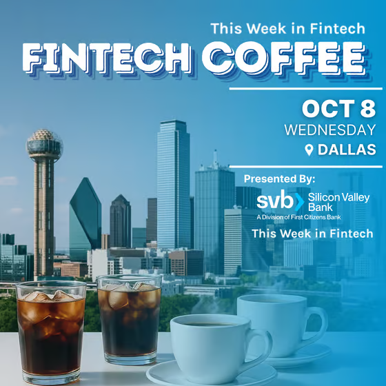 Nik (@nikmilanovic) on Twitter photo Everything's bigger in Texas—including fintech innovation!🤠
Saddle up, because <a href="/twifintech/">This Week in Fintech</a> is bringing that big Texas energy to payments, banking, and beyond.
Oct 8th: Come join us in Dallas
Oct 22nd: Come join us in Austin
(Links below) Everything's bigger in Texas—including fintech innovation!🤠
Saddle up, because <a href="/twifintech/">This Week in Fintech</a> is bringing that big Texas energy to payments, banking, and beyond.
Oct 8th: Come join us in Dallas
Oct 22nd: Come join us in Austin
(Links below)