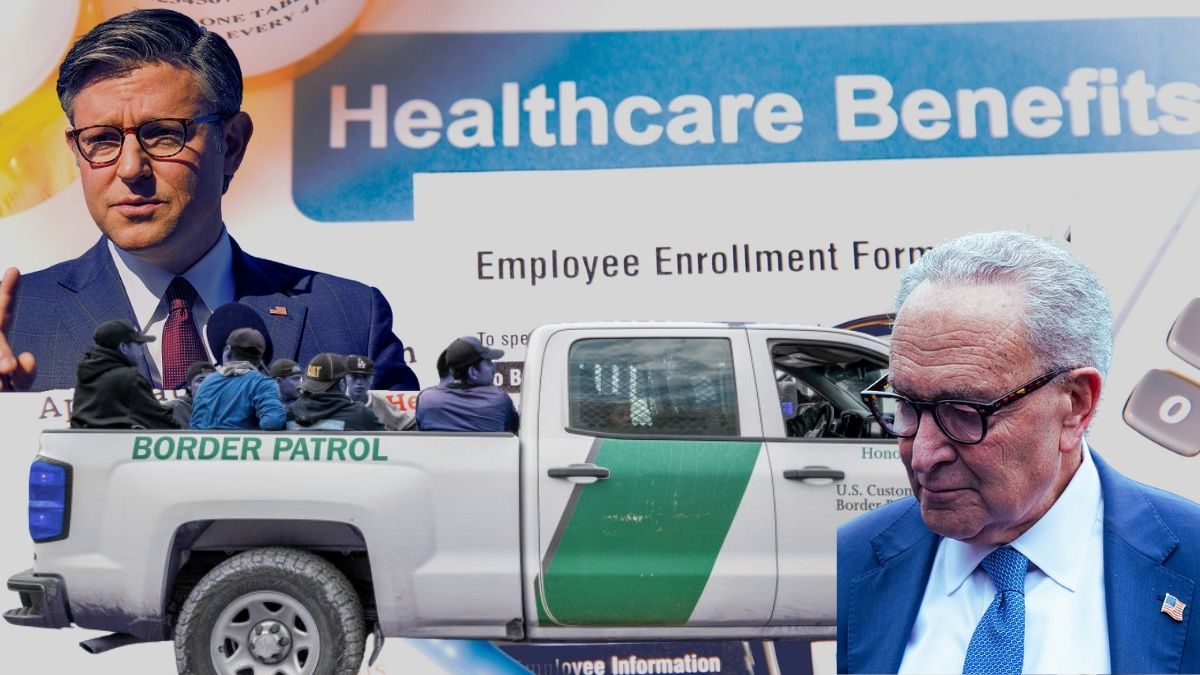 timerice1's tweet image. Health policy is usually confusing. But the question at the heart of the shutdown fight — do Democrats want to give illegal immigrants free healthcare? — has a pretty clear answer.

Read why Republicans are right  — and how Democrats are bending the truth — at @realDailyWire.
