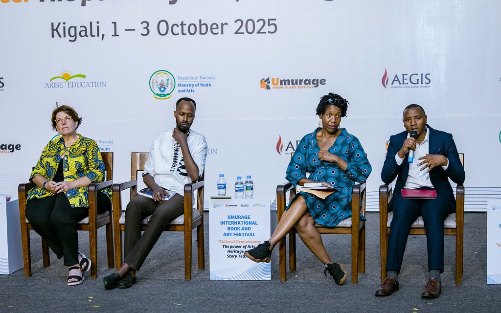 Day 1 of the #UmurageFestival kicked off with powerful panels, fireside chats &amp; a visit to the Kigali Genocide Memorial.

Under the theme “Cultural Renaissance: The Power of Art, Heritage &amp; Storytelling”, we celebrate creativity, memory &amp; resilience. 🎨📚✊

 #StorytellingMatters