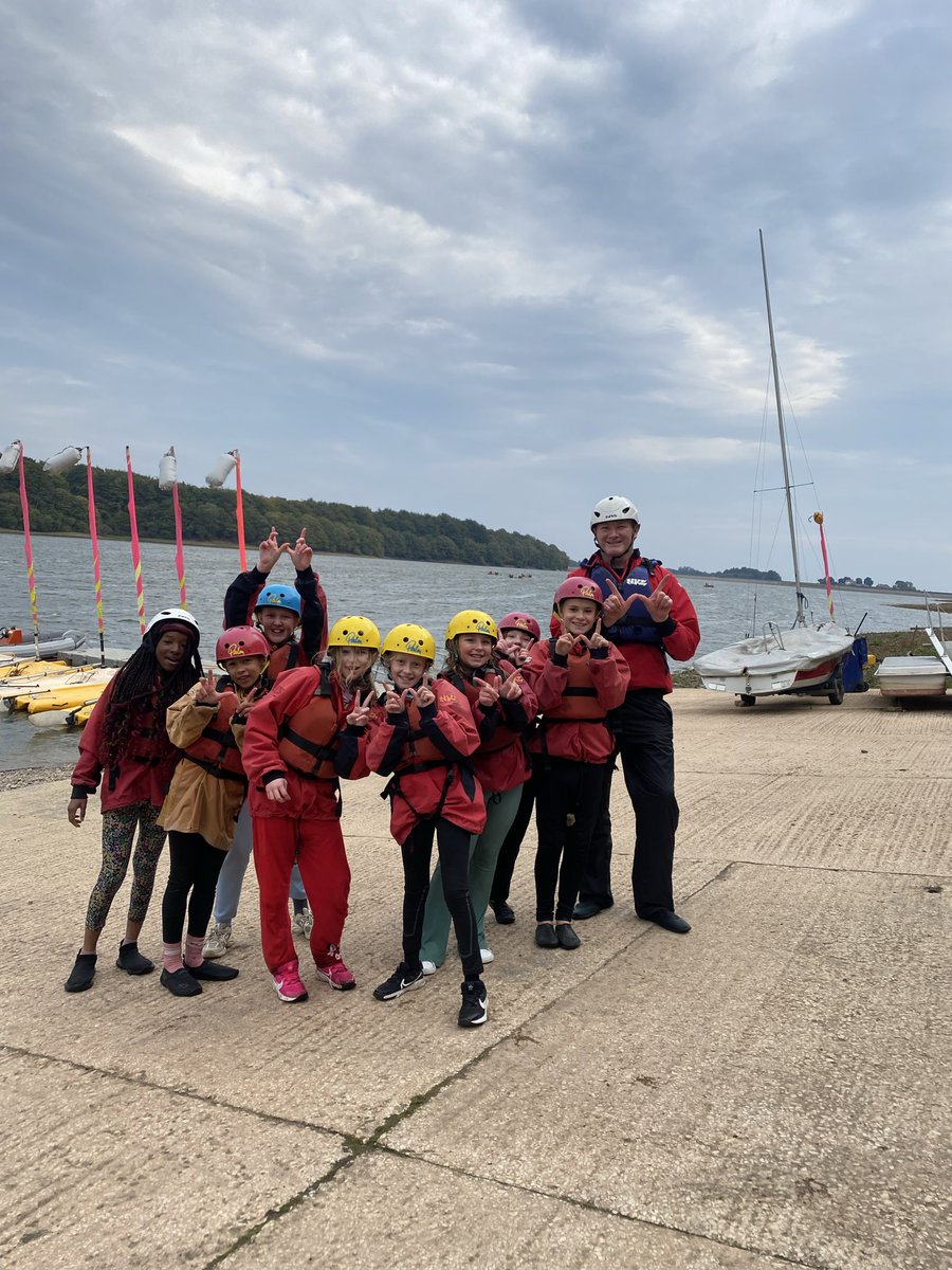 Year 6 had a great time on the water this afternoon! #TheGatesEnrichment #TheAndertonCentre2025