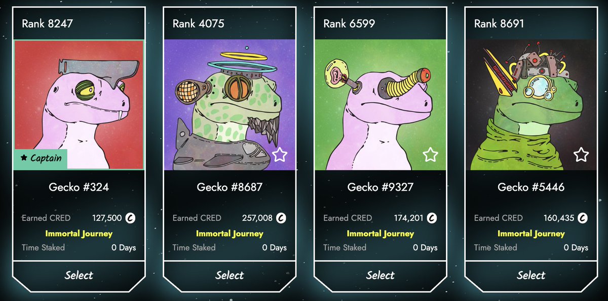 Today I joined <a href="/GalacticGeckoSG/">🟩Galactic Gecko Space Garage 🦎 🛸 🪐</a>. What could be better than sending them all on an immortal journey?