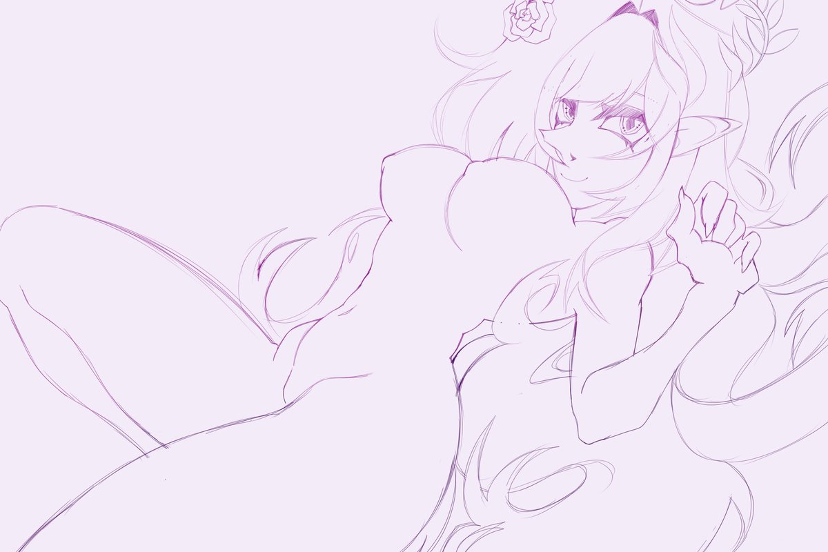chert0143's tweet photo. my beloved Elysia😭😭😭😭😭 just a sketch for now…:p #Elysia #hsr #art #digitalart https://t.co/vS7oIRtXlo