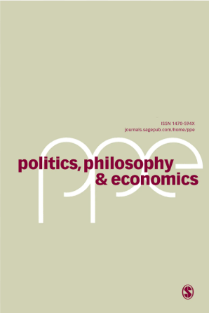 3PI_PSU's tweet photo. New article by 3PI member Renée Jørgensen published in Politics, Philosophy &amp; Economics  

Protect, Serve, Predict?  
Read here: https://t.co/09upv6NViI

#3PI #Policing #Philosophy #Politics https://t.co/iP2IWBTjBY
