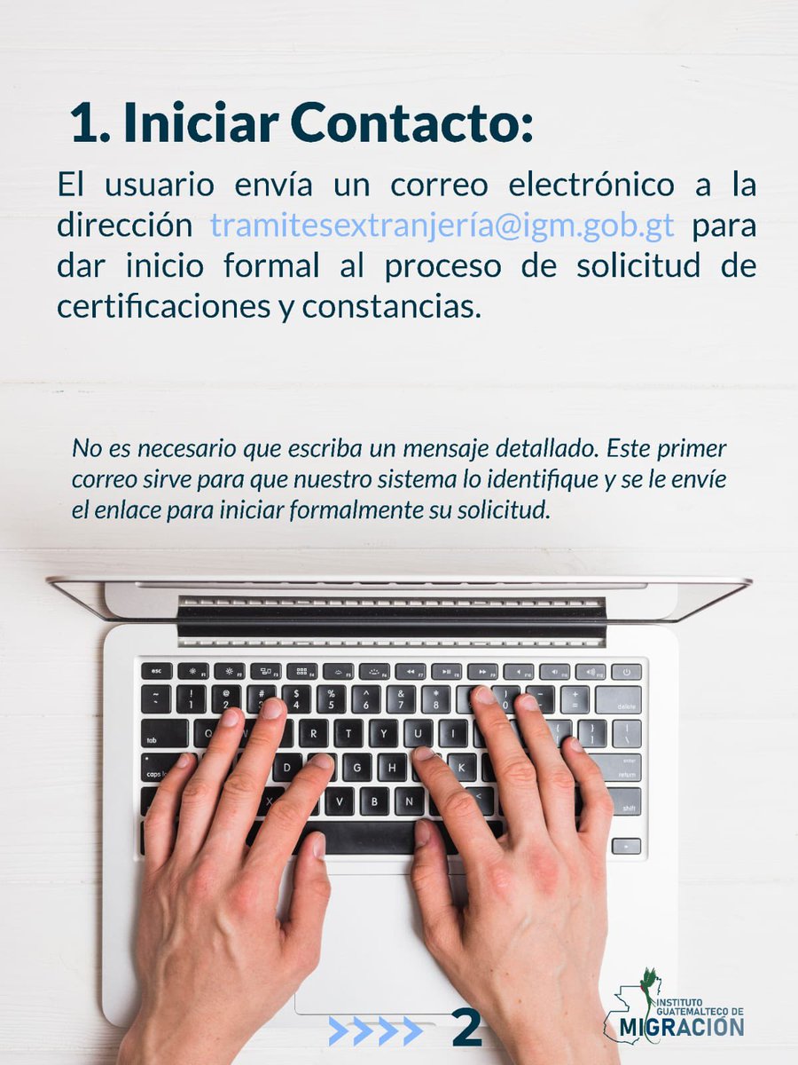 MigracionGuate's tweet image. #Extranjería | 🖥️ Guía para obtener tus certificaciones y constancias en línea de Extranjería. 1/2 🧵