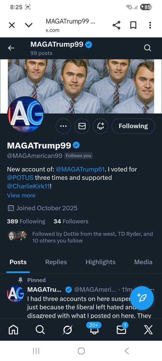 Can we help this account that us starting over find some new friends 
<a href="/MAGAmerican99/">MAGATrump99</a> 
F&amp;R
💪🫶👊💥💯🇺🇸