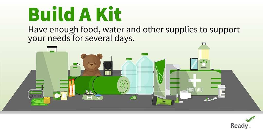 NWSJacksonMS's tweet image. 🧰 Build a “go bag” with essentials: water, meds, flashlight, extra batteries, and copies of important documents. #Prepare