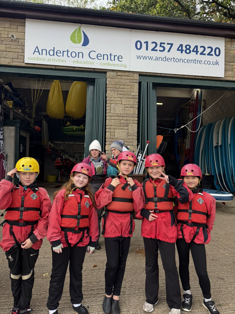 Ready for canoeing in the afternoon! 🛶 #TheGatesEnrichment #TheAndertonCentre2025