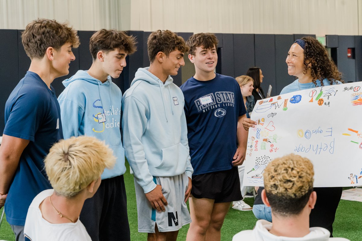 BethpageUFSD's tweet photo. New year, new peer leaders! Bethpage High School kicks off the 2025β26 Sources of Strength program, training students to spread hope, help & strength across our school community. #WeAreBethpage #SourcesOfStrength https://t.co/3Vw92eNGYr