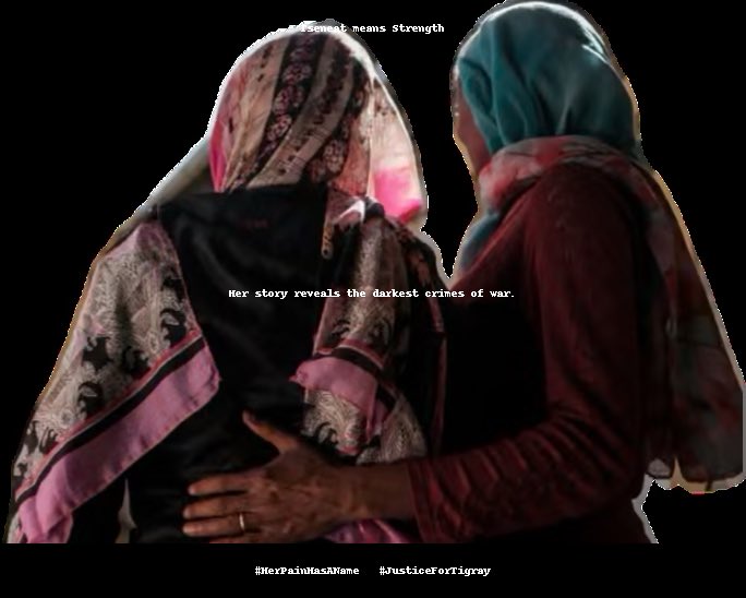 RouhanaMarie's tweet photo. At #UNGA80, leaders speak of “peace.”
But in Tigray, a mother carried a nail clipper, condoms &amp; a note inside her womb for 2 years—after gang rape by 7 soldiers.
This is not peace. It is genocide.
@UNHumanRights @UN_Women
#HerPainHasAName #JusticeForTigray @RouhanaMarie https://t.co/ojQnJeJys2