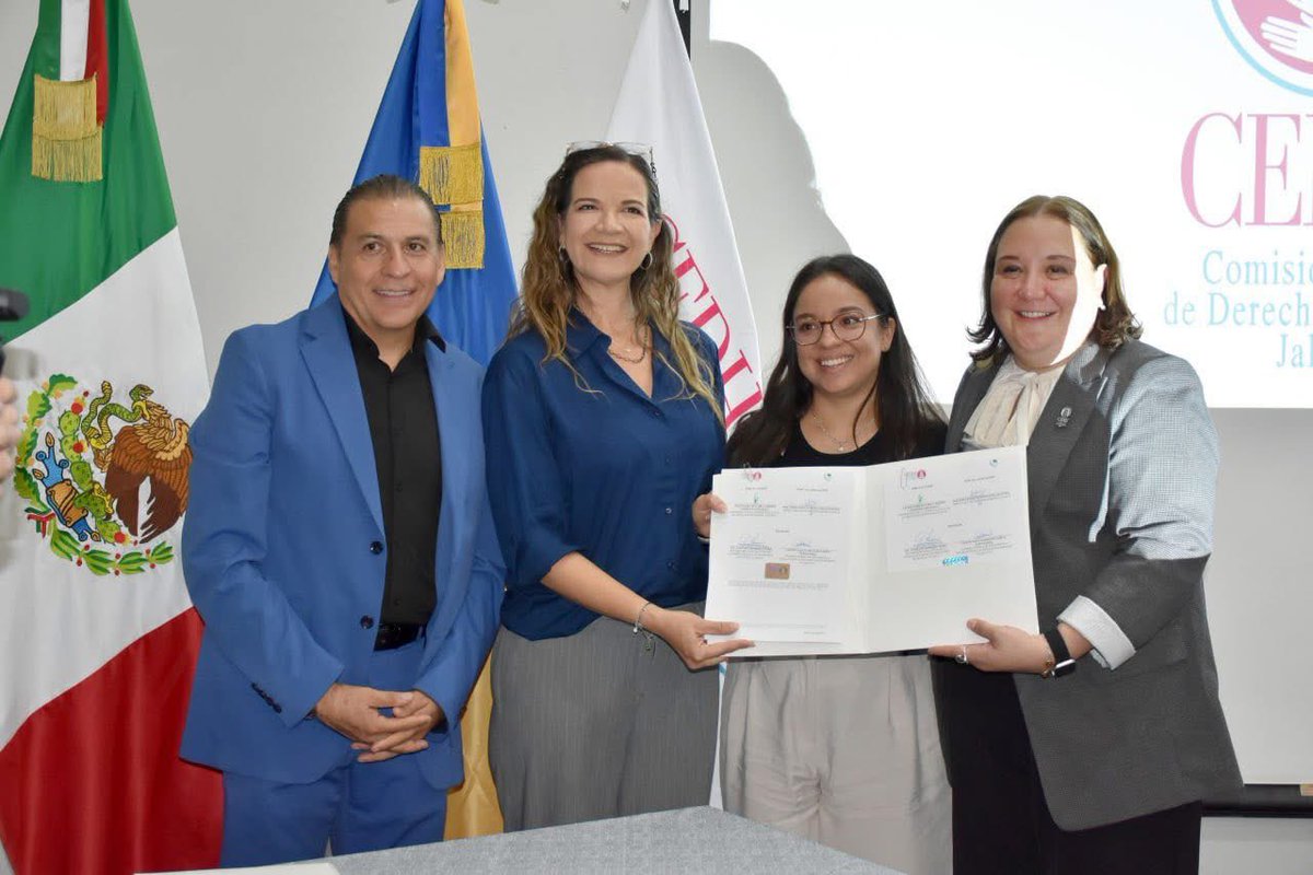 🤝 Este convenio con la <a href="/CEDHJ/">CEDH en Jalisco</a> nos permite impulsar acciones y programas que protejan los derechos de niñas, niños y adolescentes en Jalisco.

Agradecemos su confianza y colaboración para seguir trabajando juntos por la causa educativa. #AprenderImporta