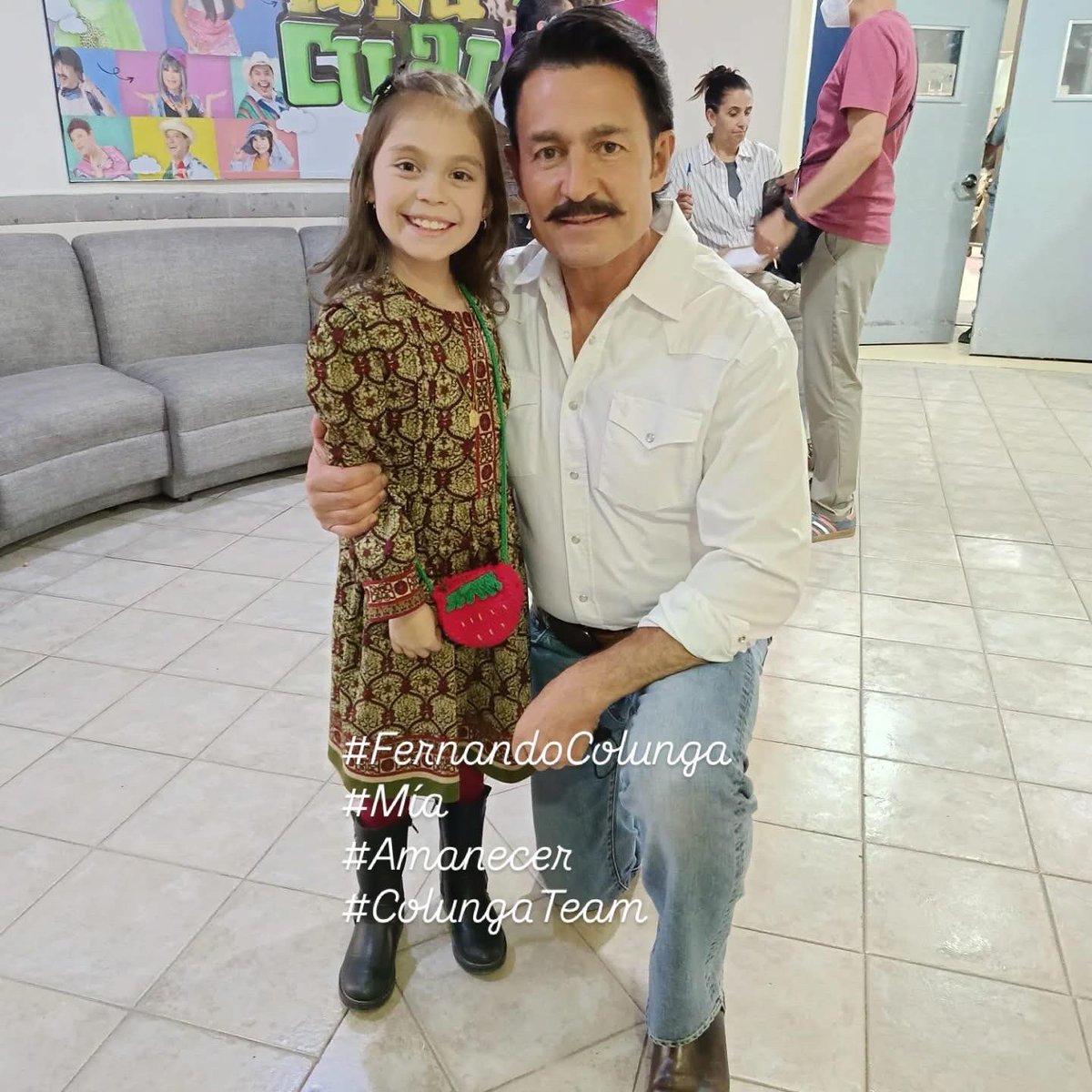 La magia infinita de #FernandoColunga con <a href="/mia_fabri30/">Mía Fabri</a> #Amanecer <a href="/amanecertvof/">Guardián de mí Vida</a> <a href="/osoriojua/">juan osorio ortiz</a> @produccion_osorio #ColungaTeam 🥰🥰🥰