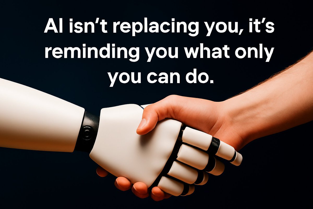 Clarivibe's tweet photo. A fresh take on work, worth, and what AI can’t touch:

https://t.co/peoQrR1R3t https://t.co/K7Co9jD89B