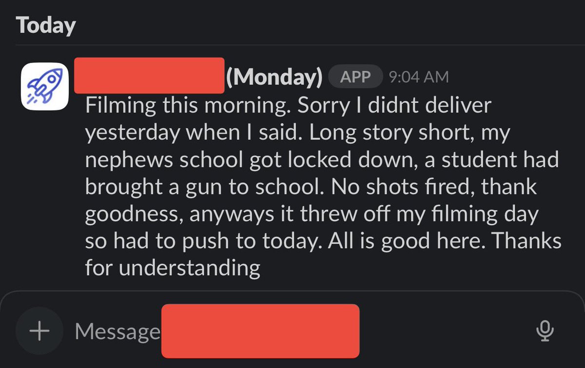 DylanUpshot's tweet image. Client: why are the ads late?

Agency: you wouldn’t believe me if I told you

Creator: