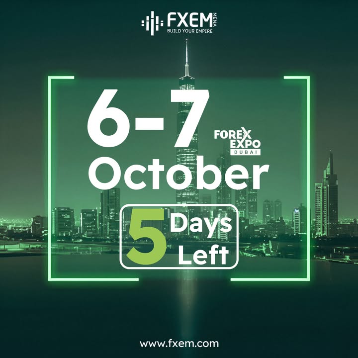 FxemOfficial's tweet photo. 5 days out!

Here’s why you should visit FXEM at Forex Expo:

✅ Full STP Broker
✅ Ultra-tight spreads
✅ Swap-free account options
✅ $100K demo accounts
🎁 Plus: Exclusive booth giveaways!

📍 October 6–7 | Booth #257

#forextrading #trading #forextrading #fxem https://t.co/EBVKmhnKqe
